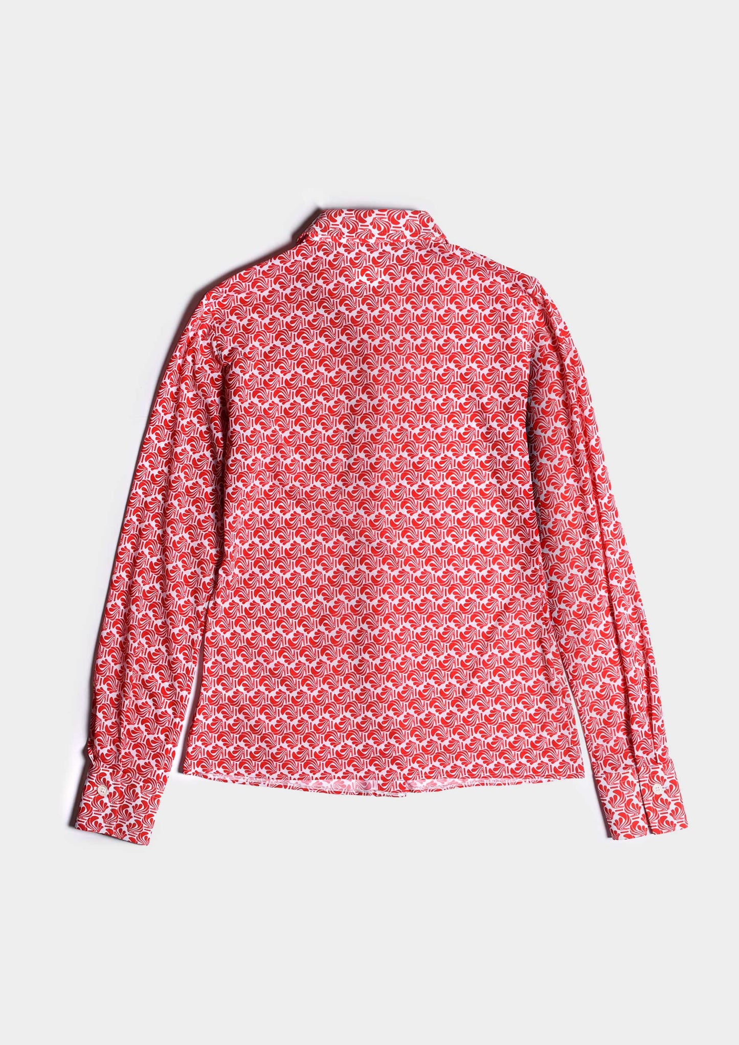 Skinlike Shirt - Red&White