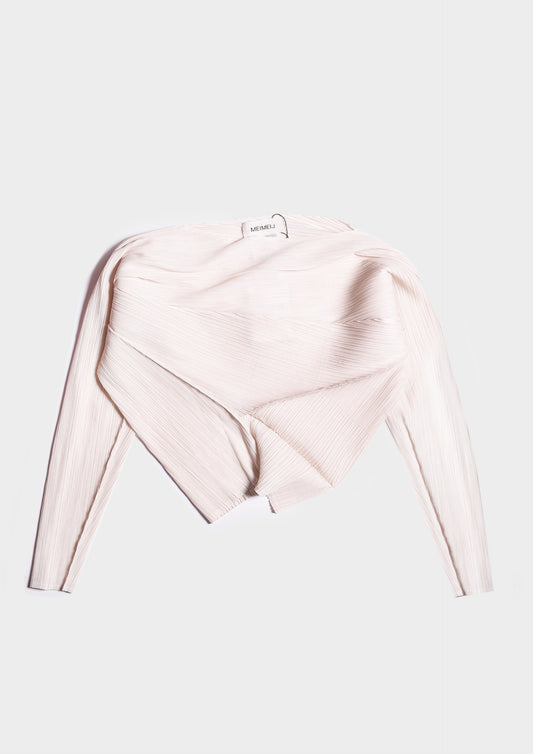 Blusa Plissé - Vaniglia