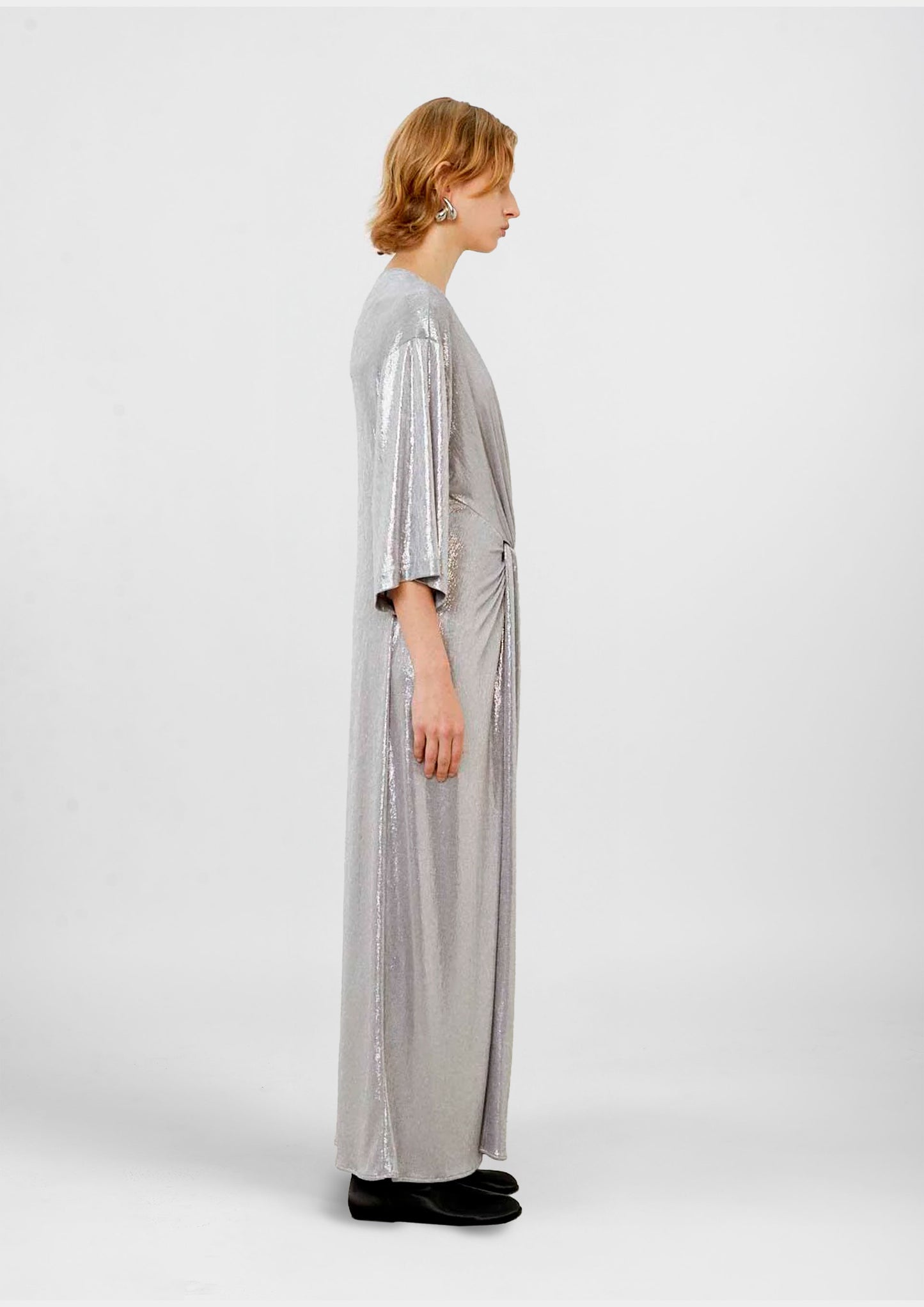 Long Silver  Dress