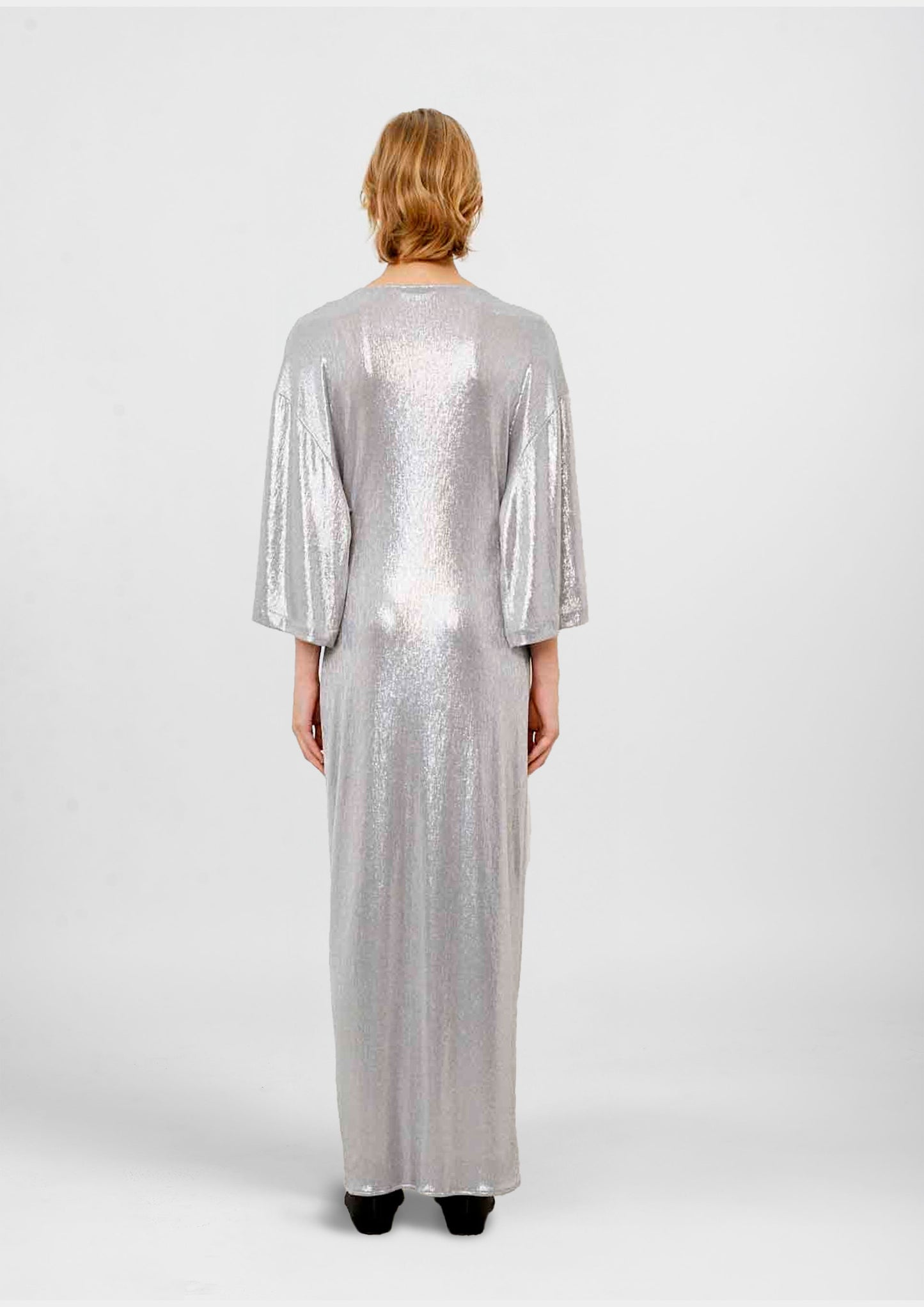 Long Silver  Dress