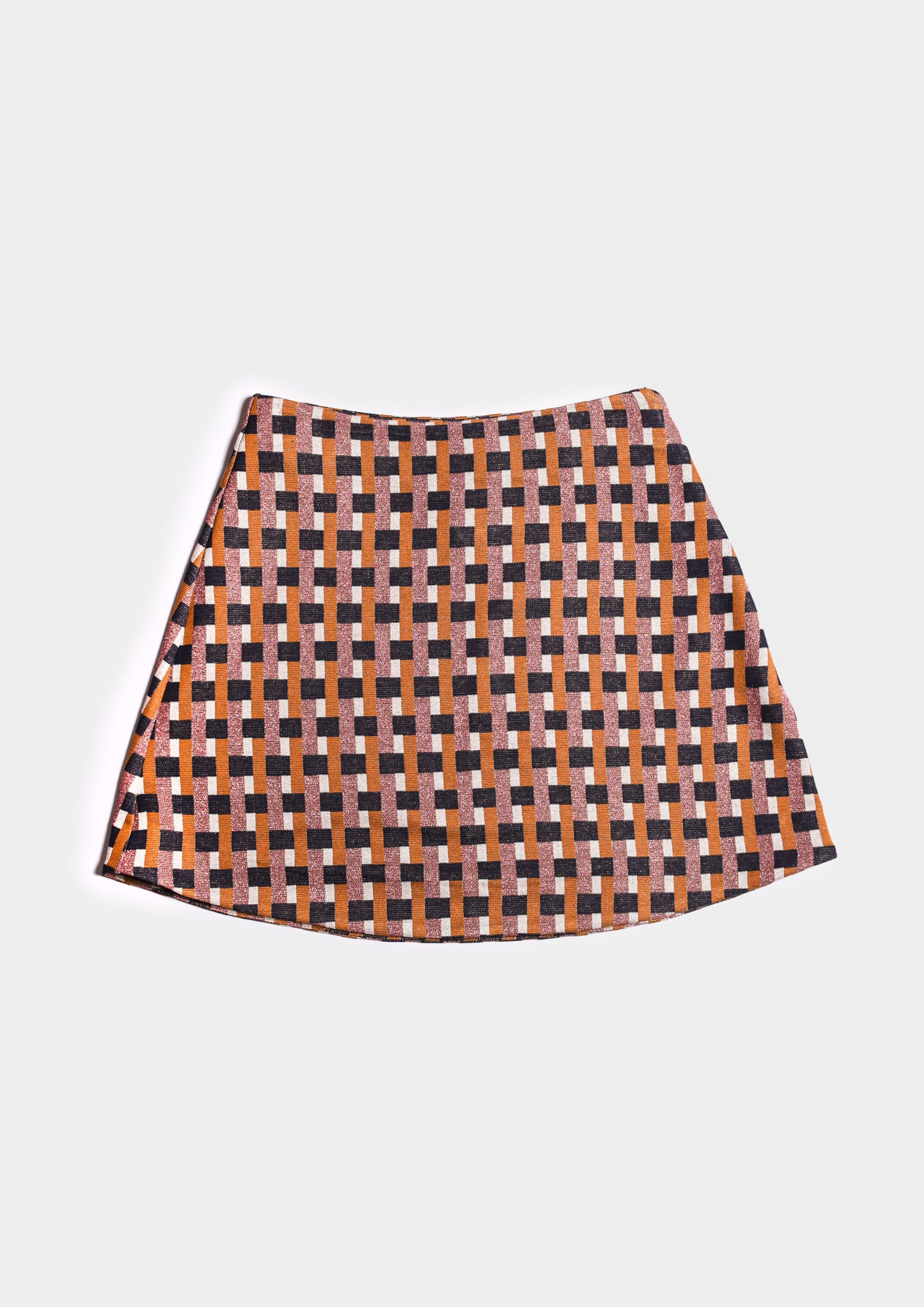 Skirt Ginevra - Rosa Geometric