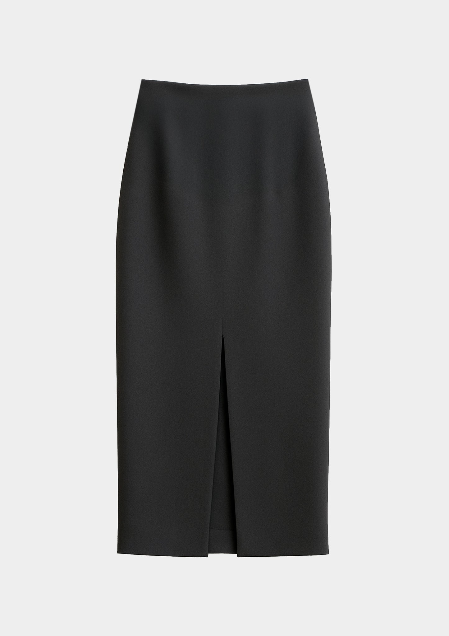 High-Waist Skirt - Black