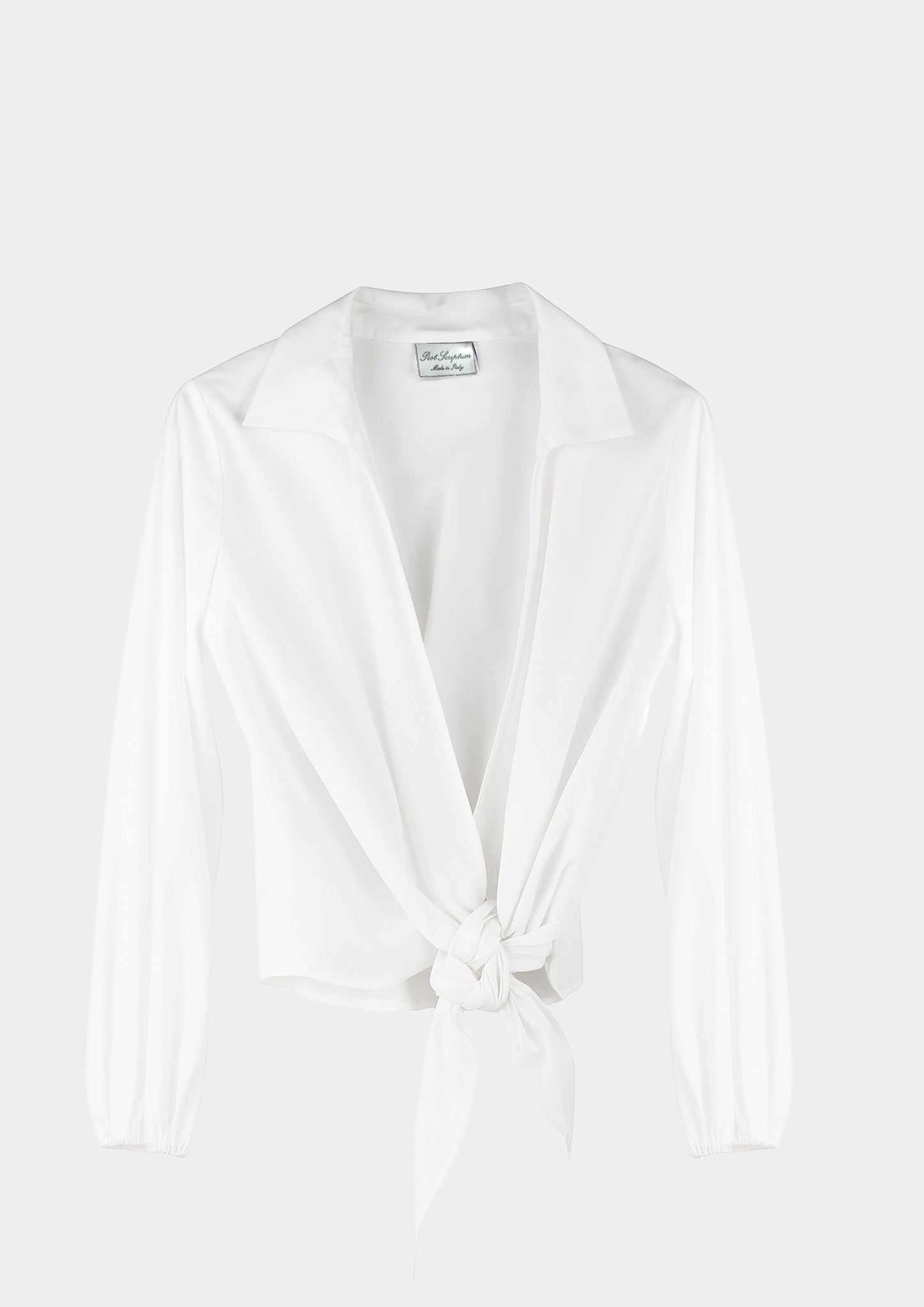 Bow Shirt - Bianco