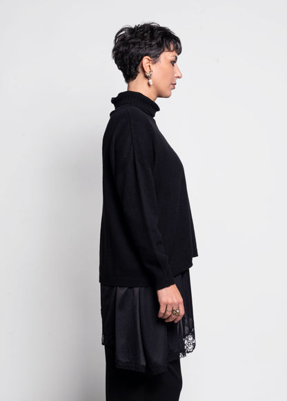 Oversized Sweater - Black