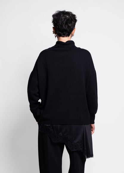 Oversized Sweater - Black
