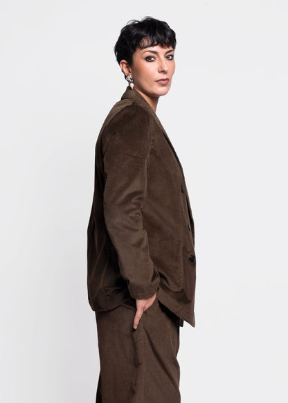 Corduroy Blazer - Muschio