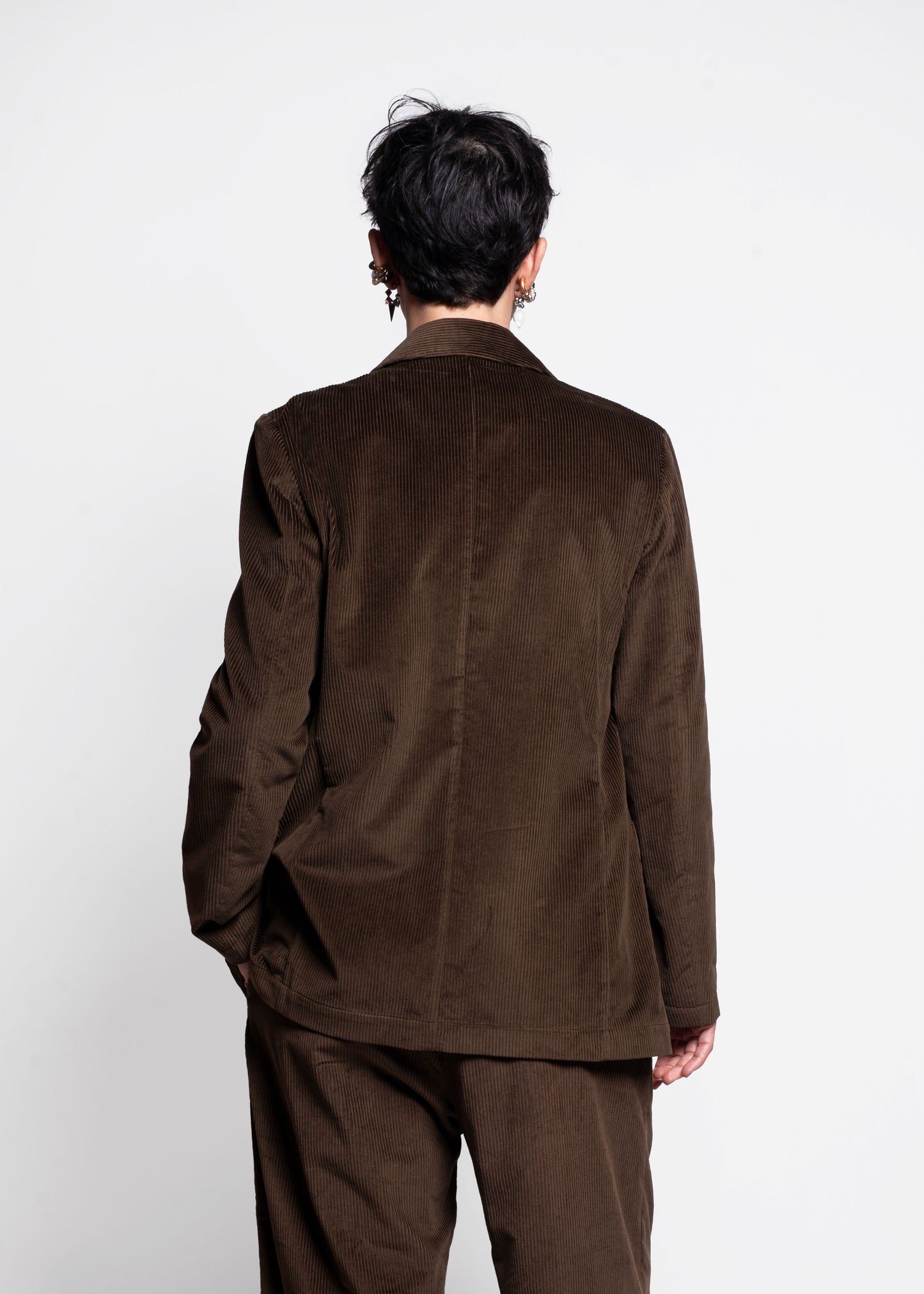 Corduroy Blazer - Muschio