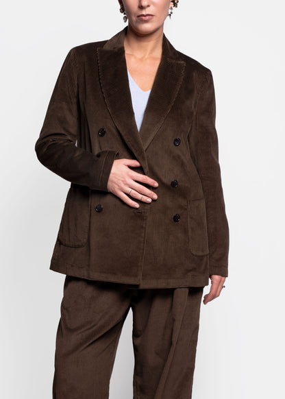 Corduroy Blazer - Muschio