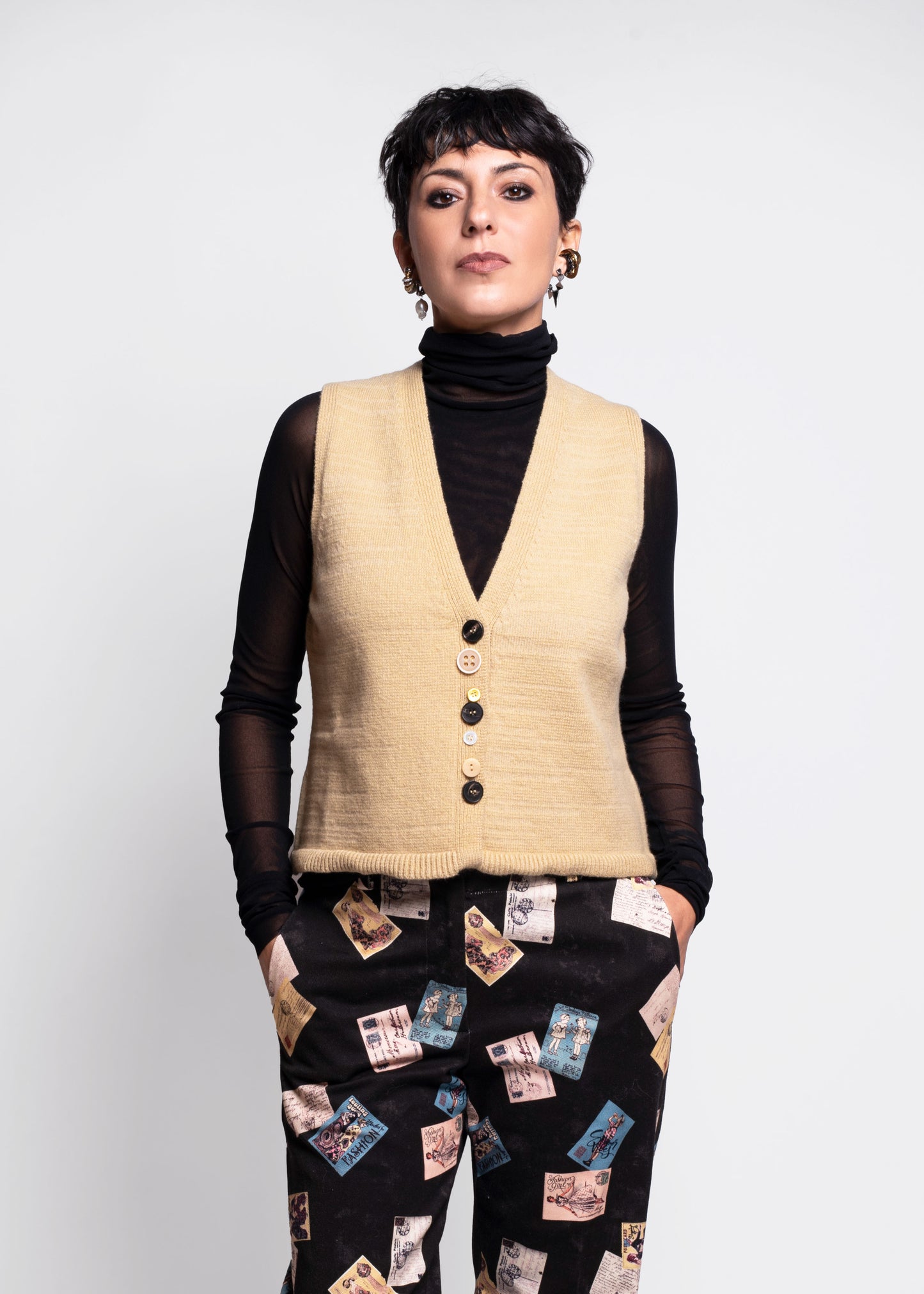 Buttons Gilet - Bancha