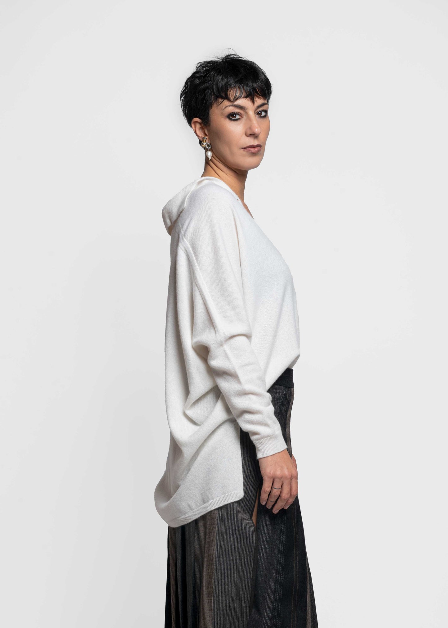 Cardigan Polo Cashmere - Luna