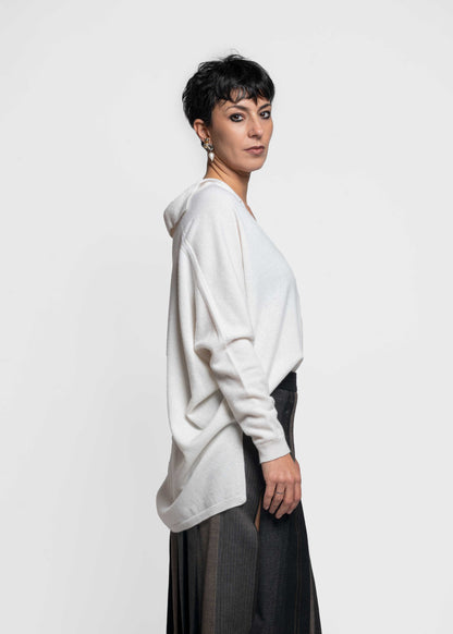 Cardigan Polo Cashmere - Luna