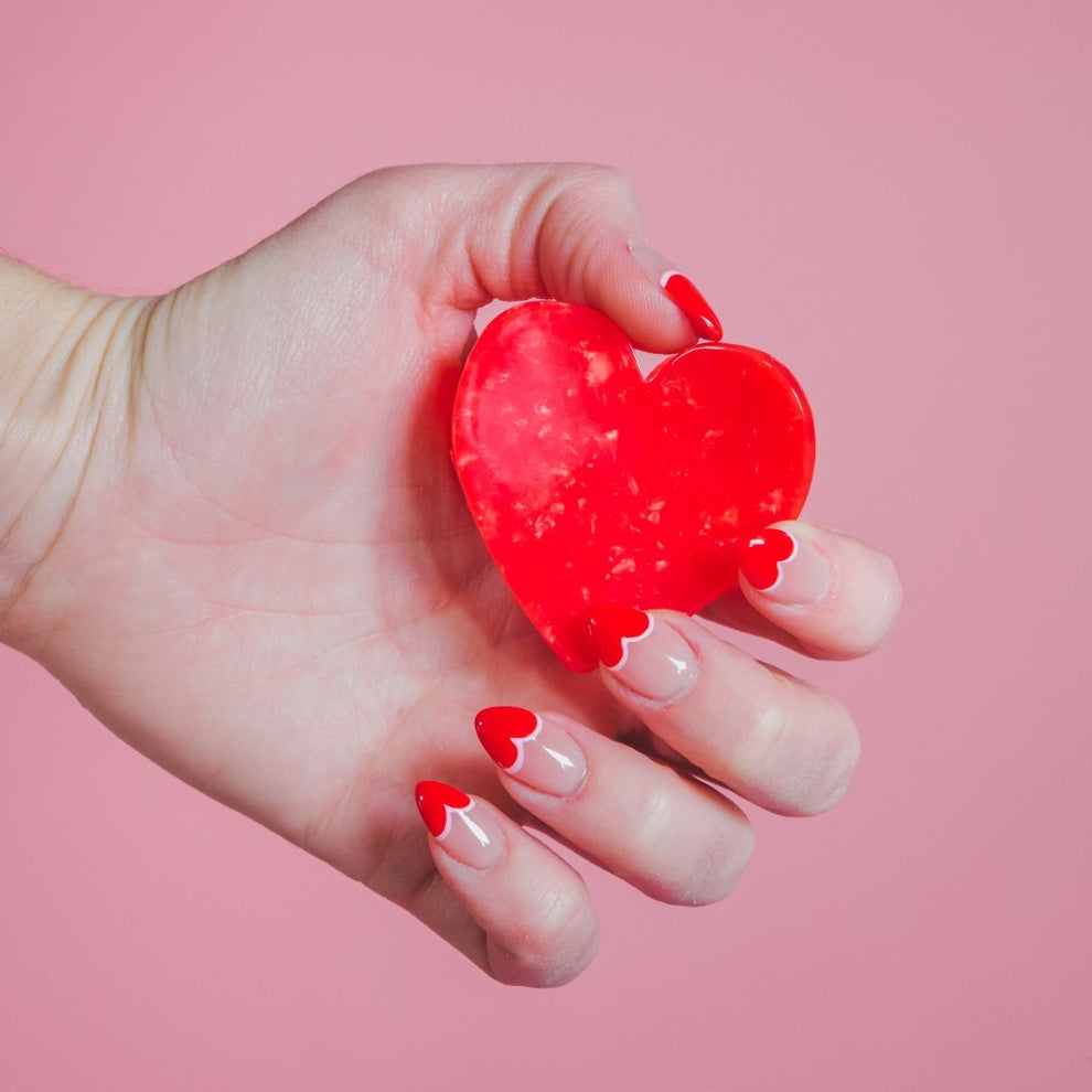 Pinza Capelli Cuore Grande